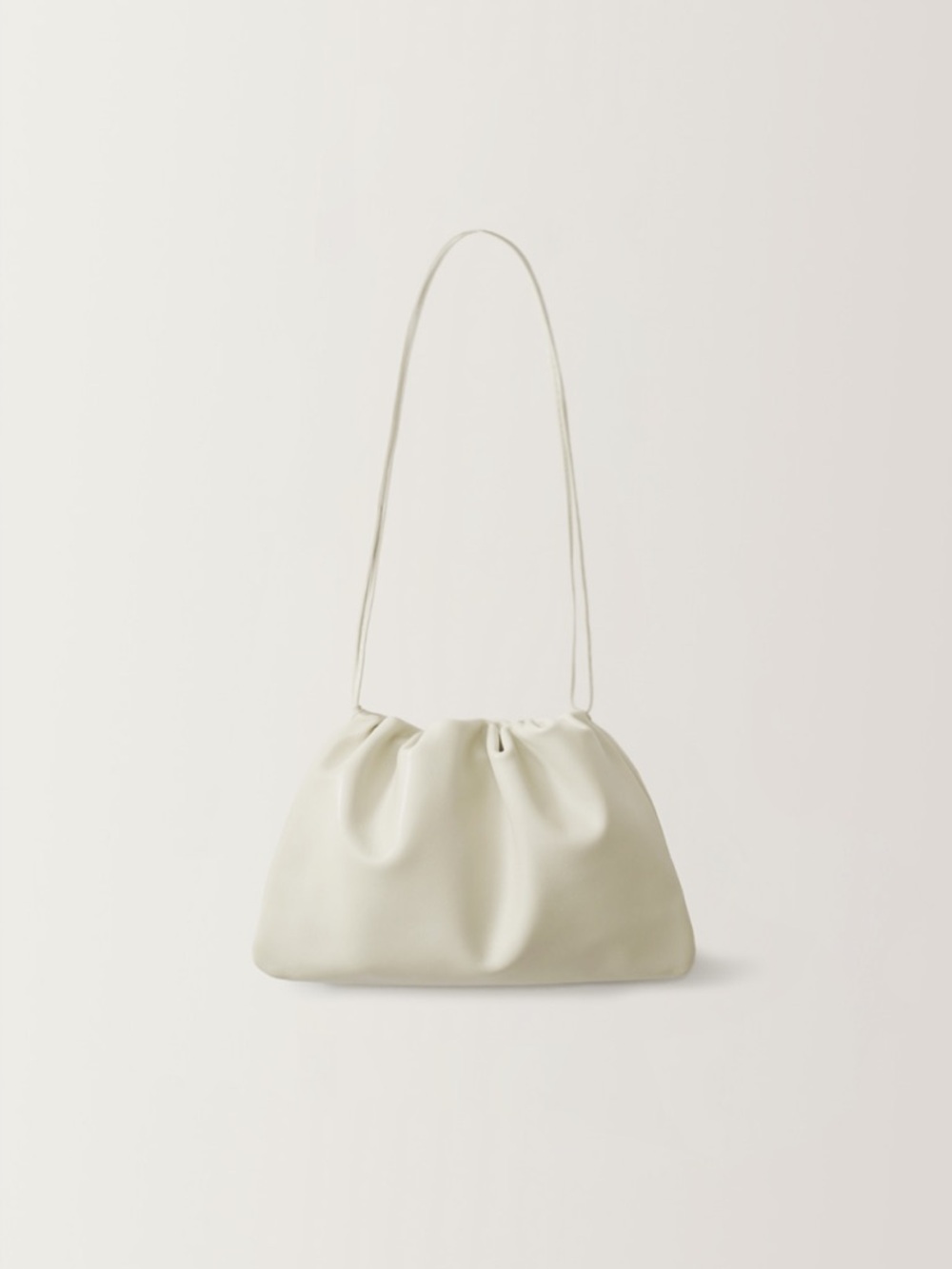 Ivory Nothing written nella mini strap bag